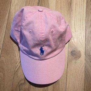 Pink Polo hat. Barely worn.